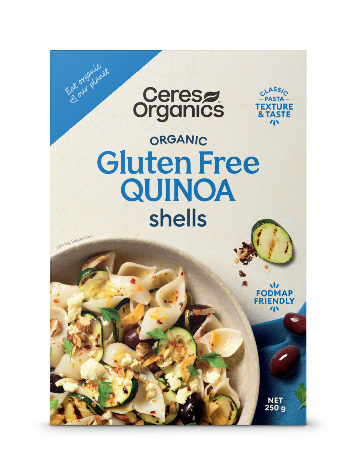 Quinoa Gluten Free Shells