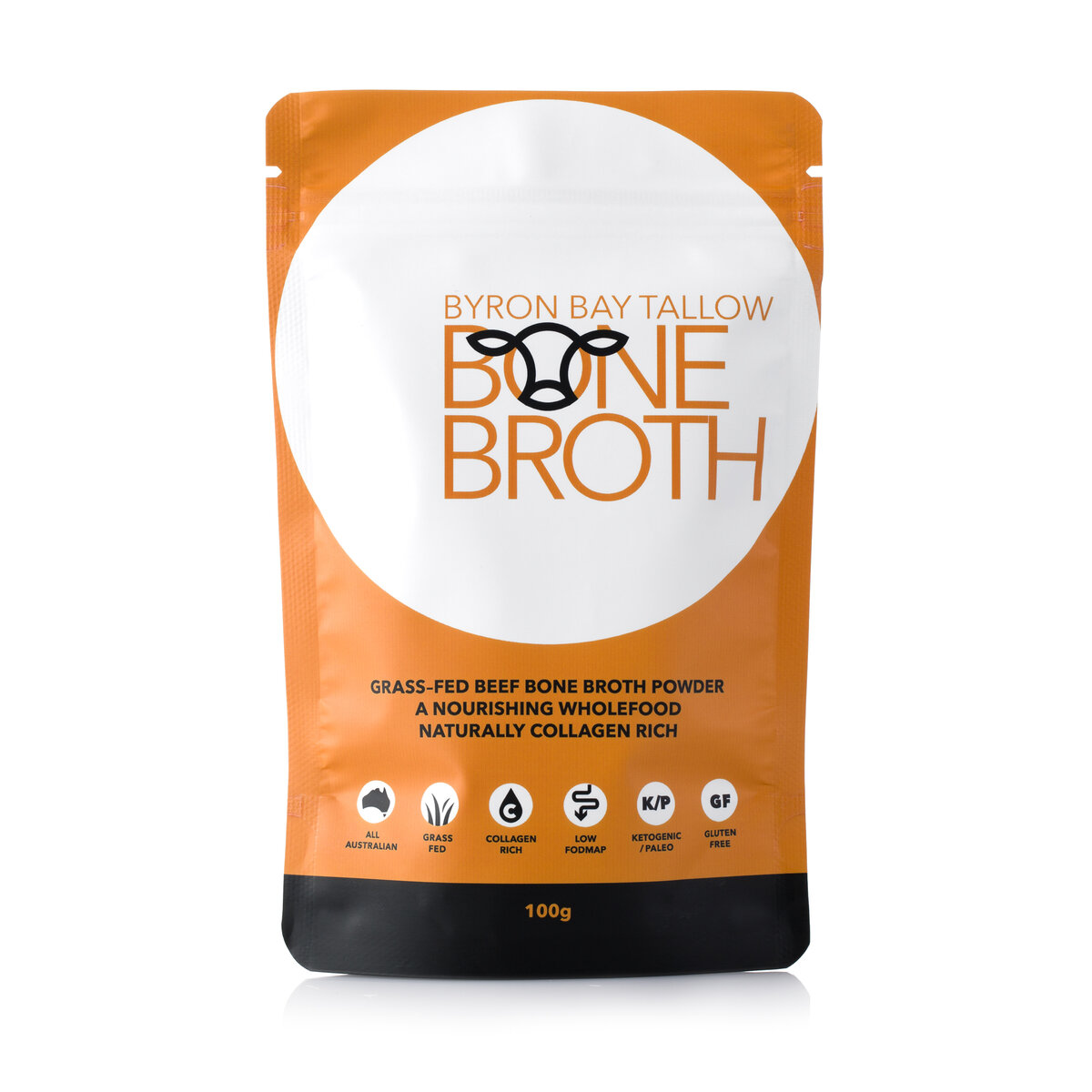 Grass Fed Bone Broth (Freeze Dried) Pouch
