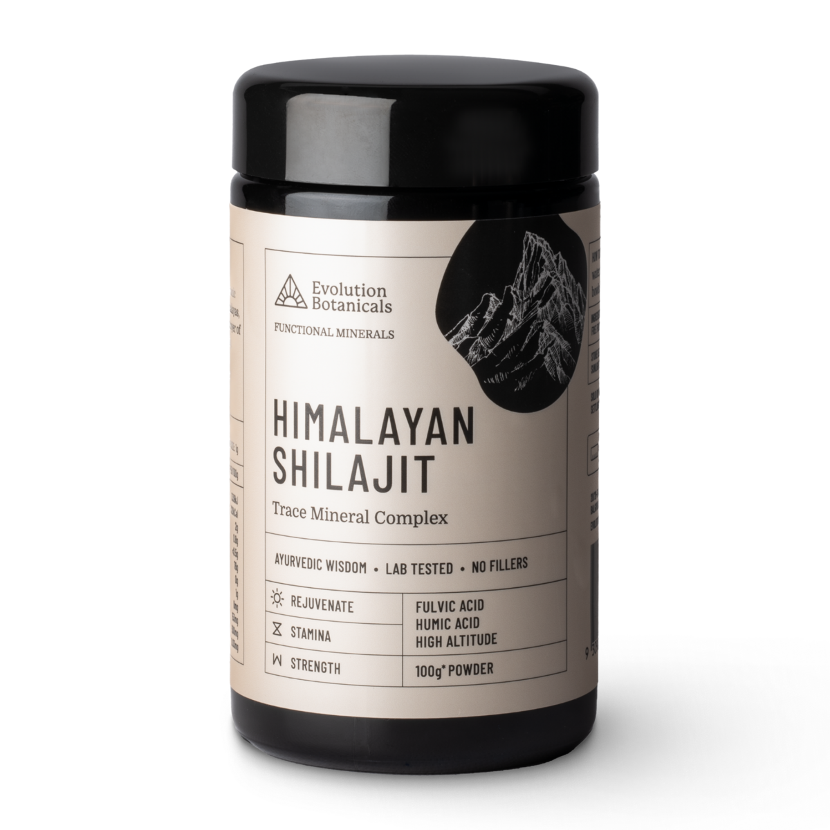 Himalayan Shilajit Powder Jar