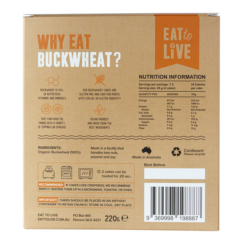 Buckwheat Cakes No Added Salt — image 3