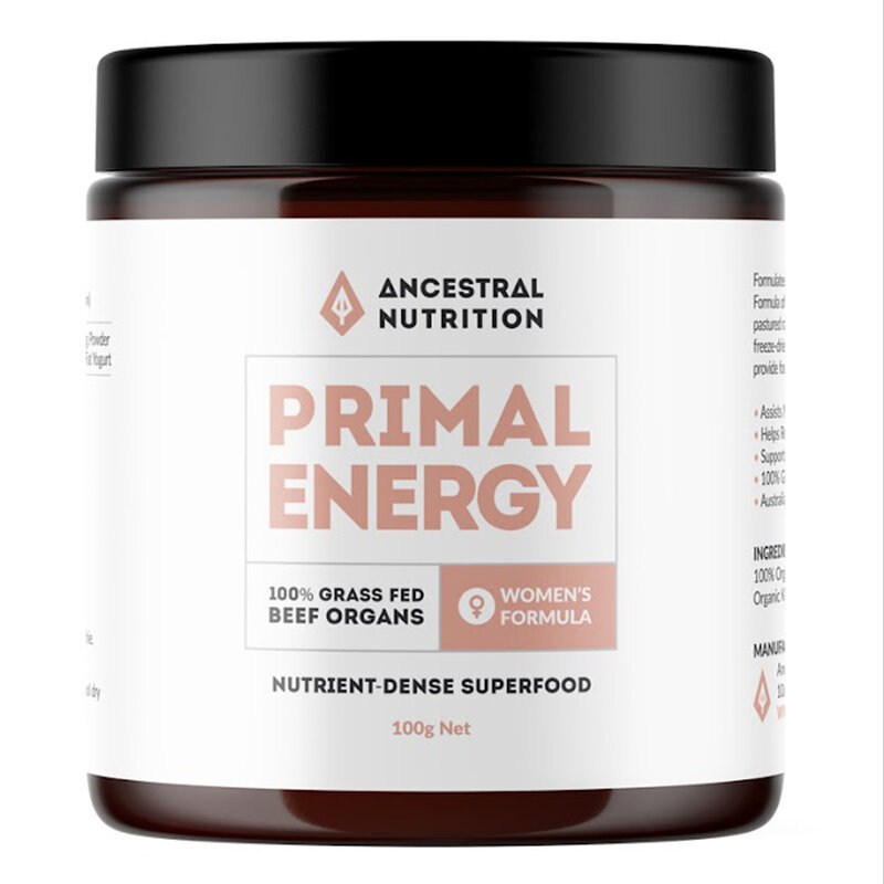 Primal Energy Women's Formula Powder - Beef Organ Powder