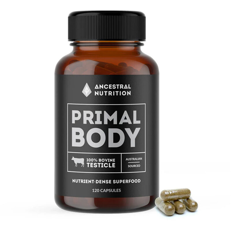 Primal Body - 100% Bovine Testicle Capsules