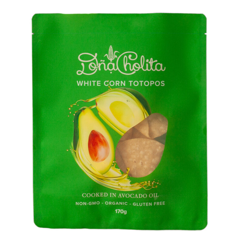 Avocado Oil, White Corn Totopos