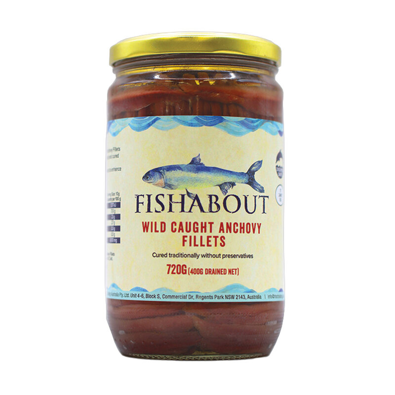 Fishabout Wild Caught Anchovy Fillets