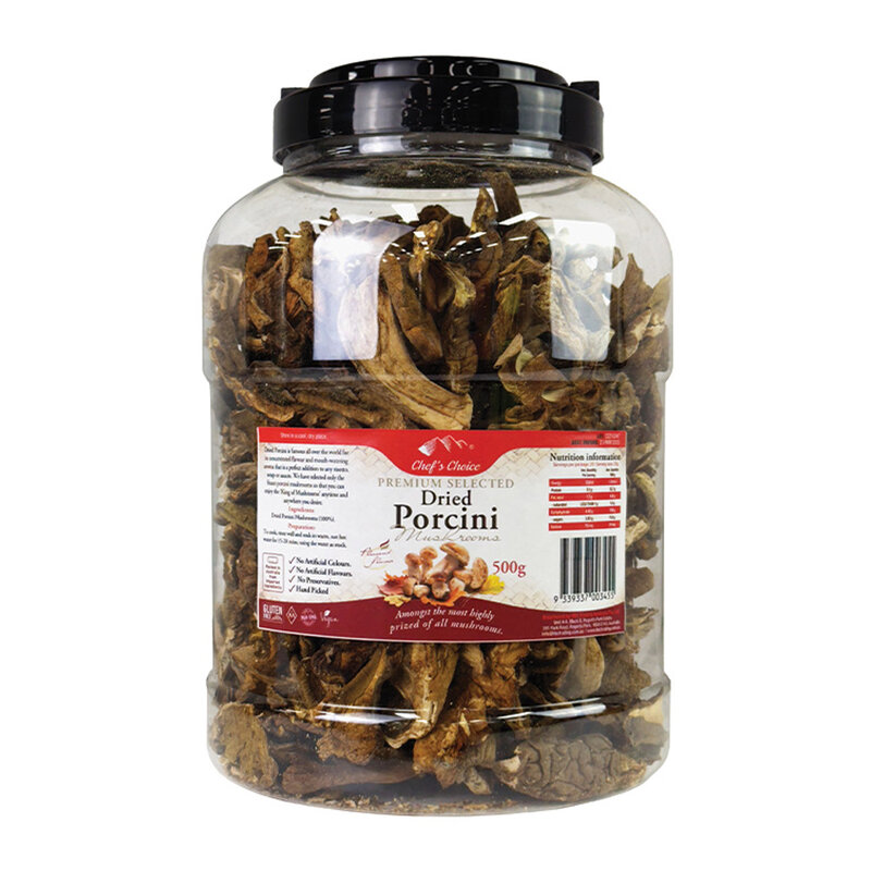 Premium Dried Porcini Mushrooms