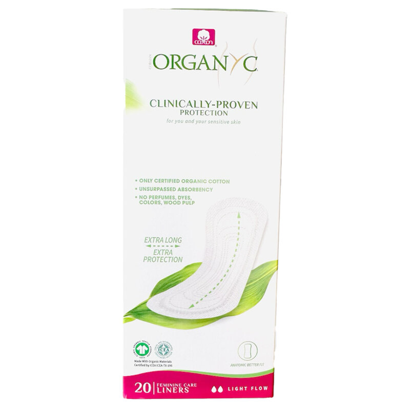 Organic Liners - Extra Long (FLAT)