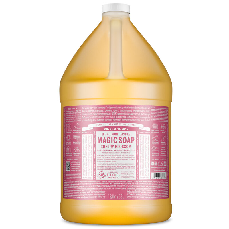 Cherry Blossom Pure-Castile Magic Liquid Soap