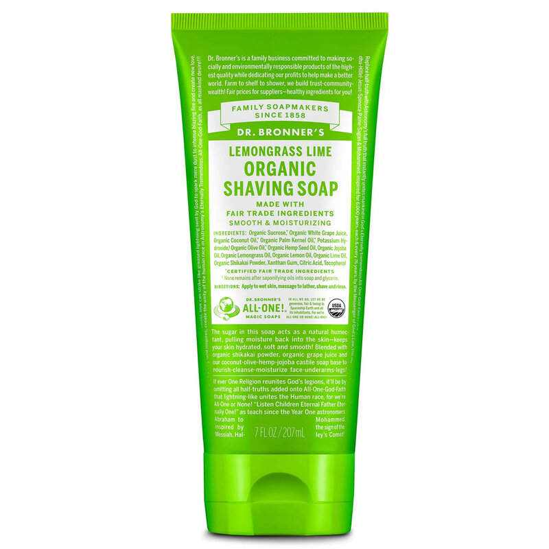 Lemongrass Lime Shaving Soap