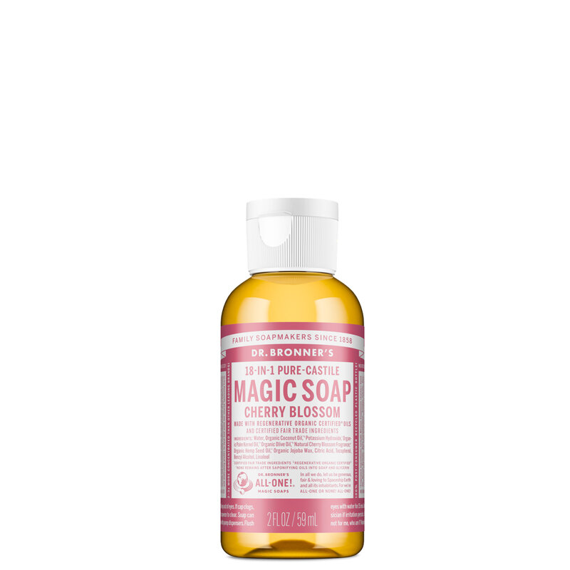 Cherry Blossom Pure-Castile Magic Liquid Soap