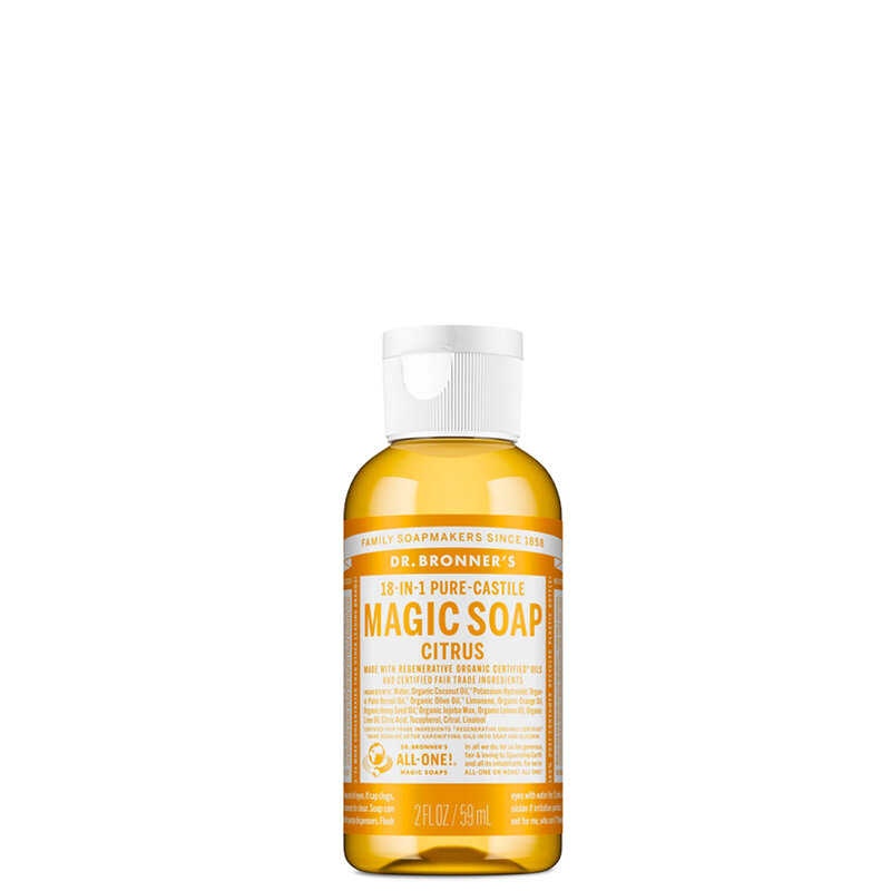 Citrus Orange Pure-Castile Magic Liquid Soap