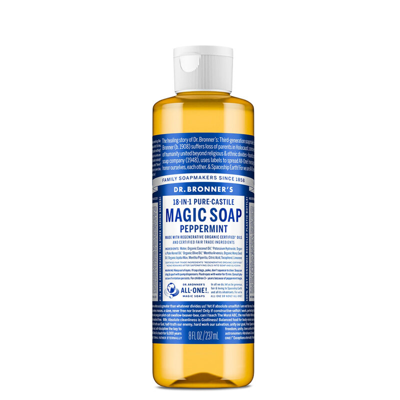Peppermint Pure-Castile Magic Liquid Soap