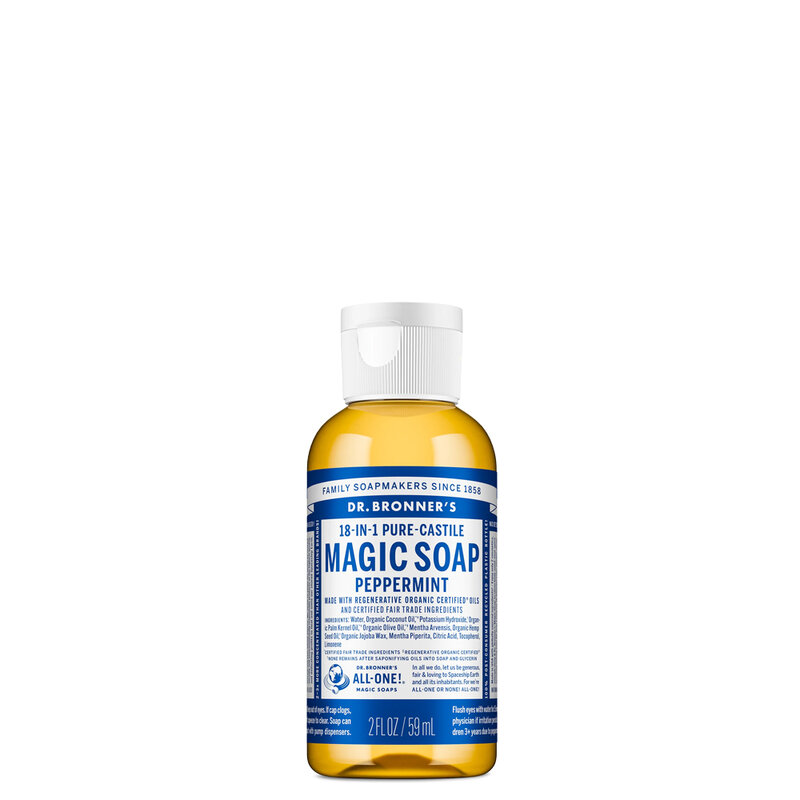 Peppermint Pure-Castile Magic Liquid Soap