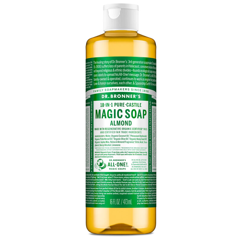 Almond Pure-Castile Magic Liquid Soap