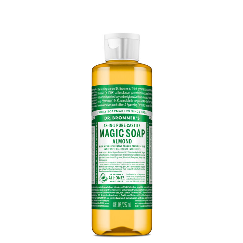 Almond Pure-Castile Magic Liquid Soap