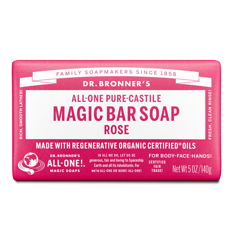 Rose Pure-Castile Magic Bar Soap