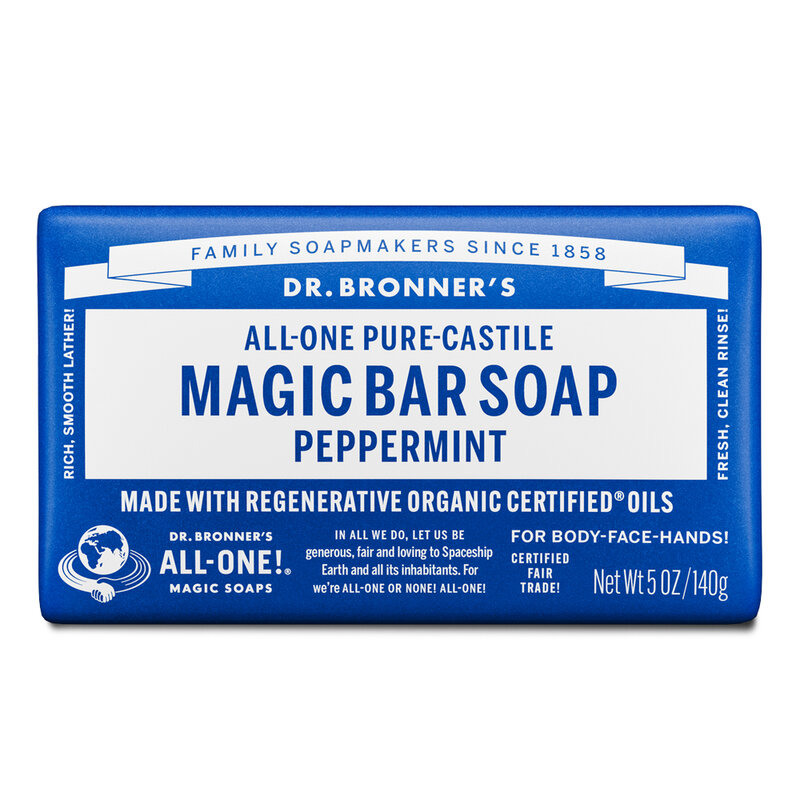 Peppermint Pure-Castile Magic Bar Soap