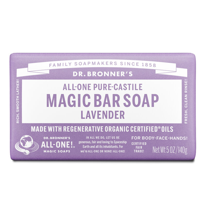 Lavender Pure-Castile Magic Bar Soap