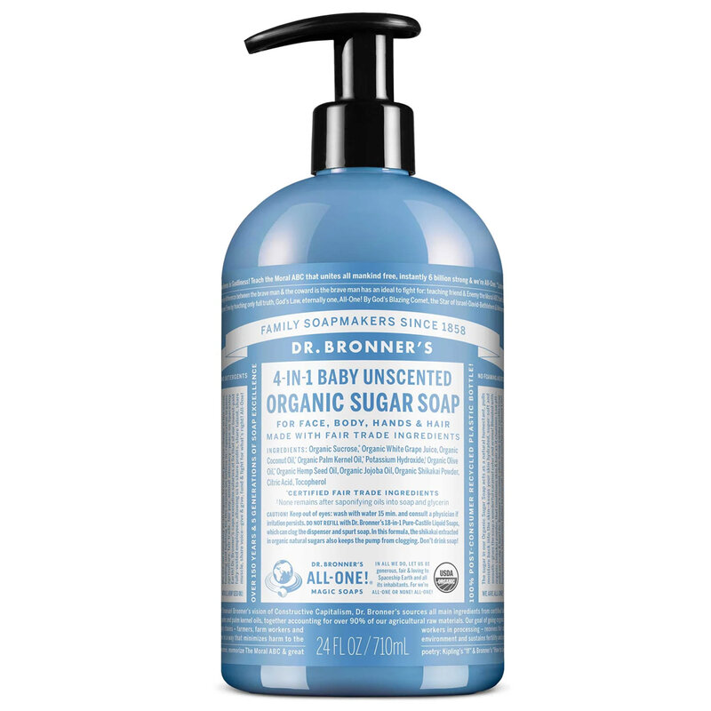 Baby Unscented Pump Soap