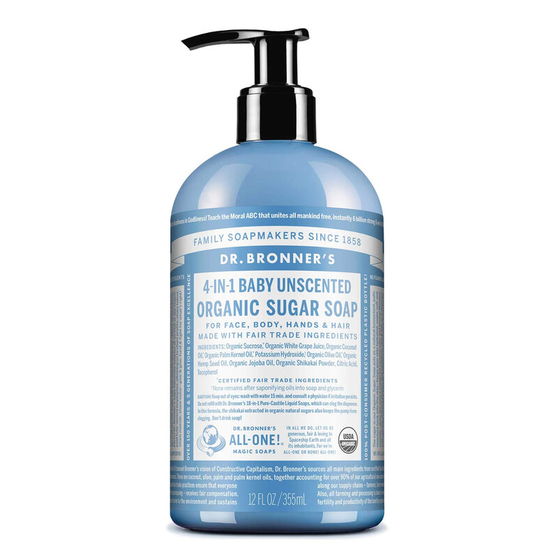 Baby Unscented Pump Soap