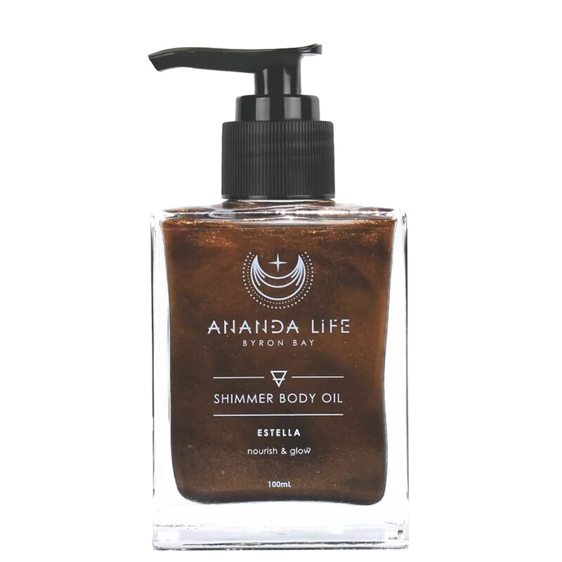 Shimmer Body Oil - Estella (Brown)