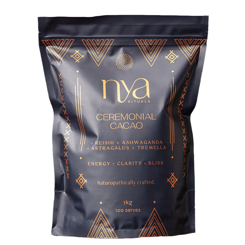 Ceremonial Cacao w/ Ashwaganda, Astragalus, Tremella & Reishi