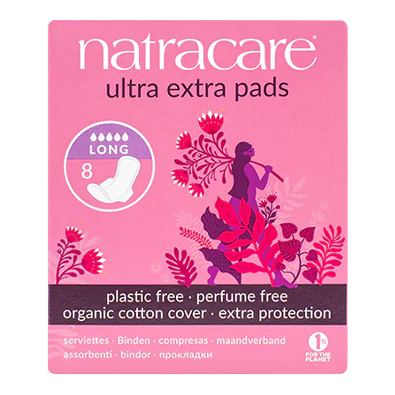 Ultra Extra Pads With Wings Long 8s