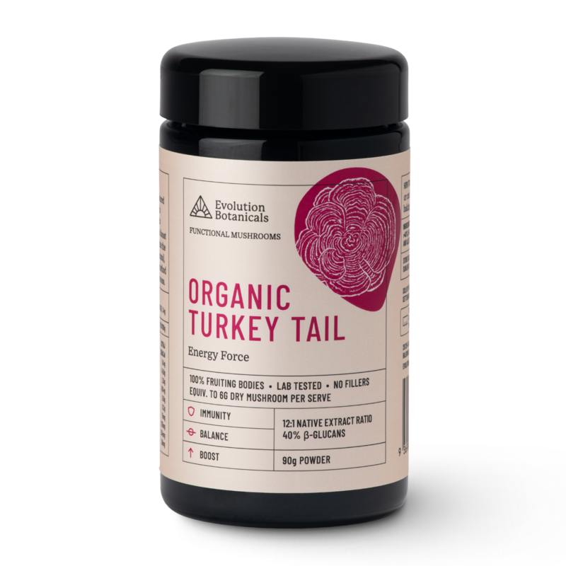 Organic Turkey Tail Jar