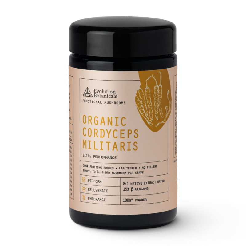 Organic Cordyceps militaris Jar