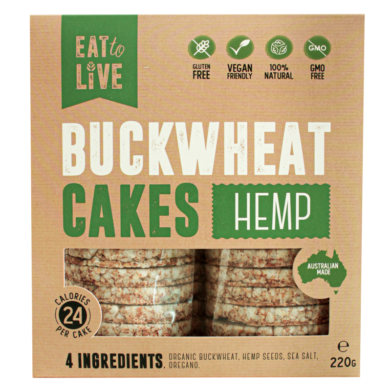 Buckwheat Cakes with Hemp