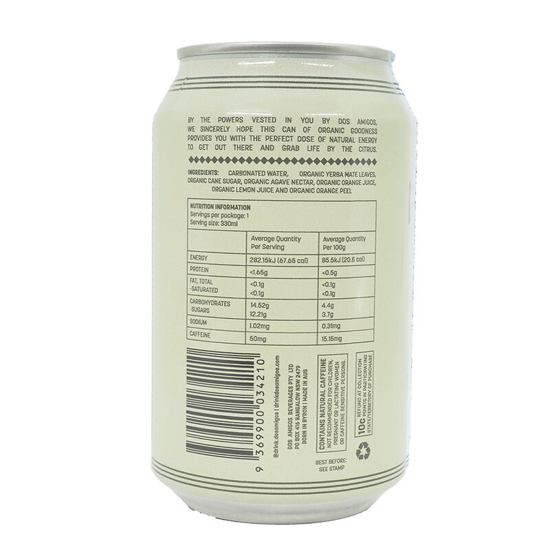 Sparkling Original Organic Yerba Mate