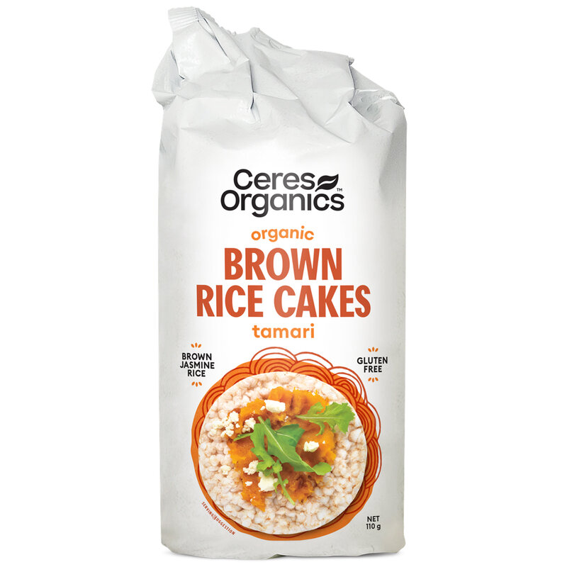 Brown Rice Cakes - Tamari Soy