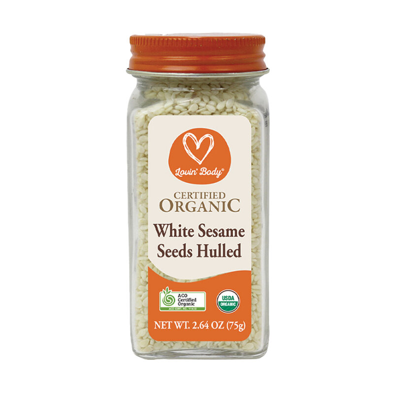 White Sesame Seeds Hulled