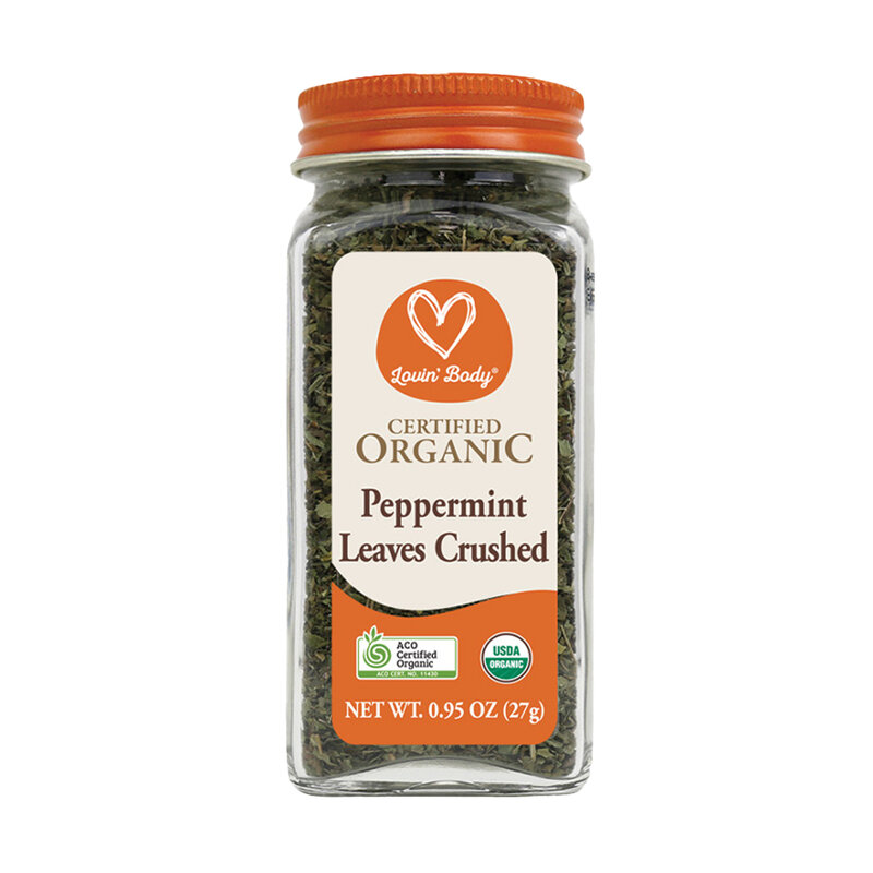 Peppermint Leaves Crushed