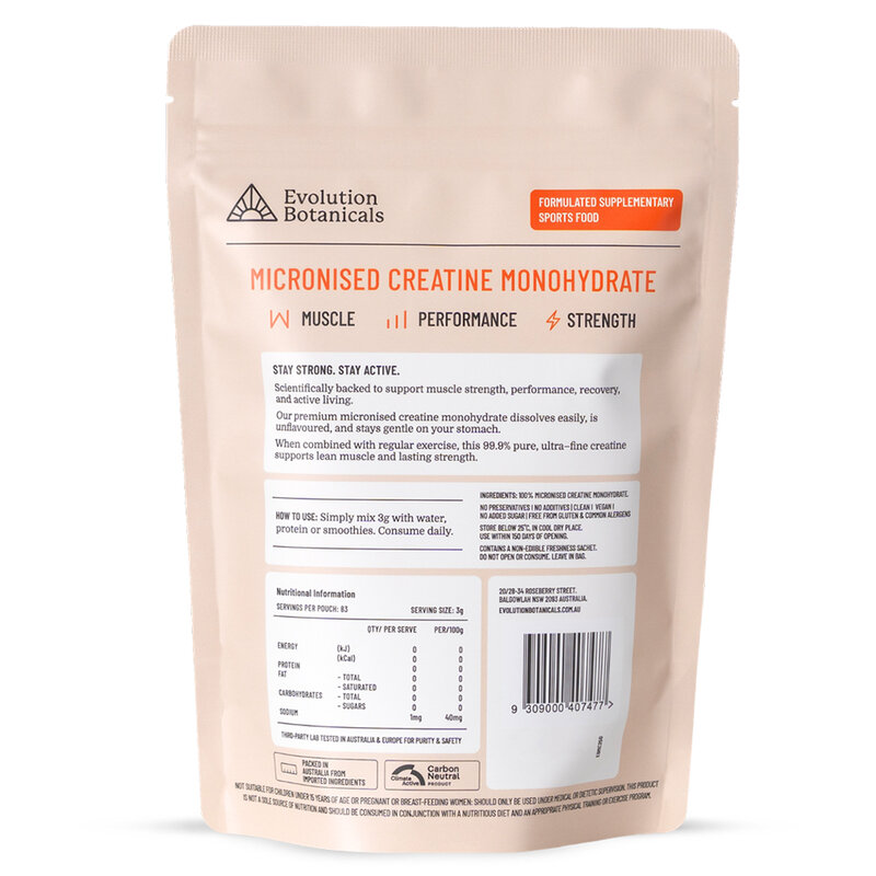 Micronised Creatine