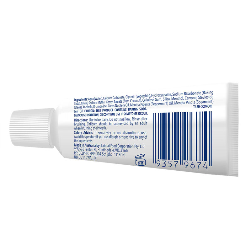 Whitening + HA Natural Toothpaste - MINI TRAVEL SIZE