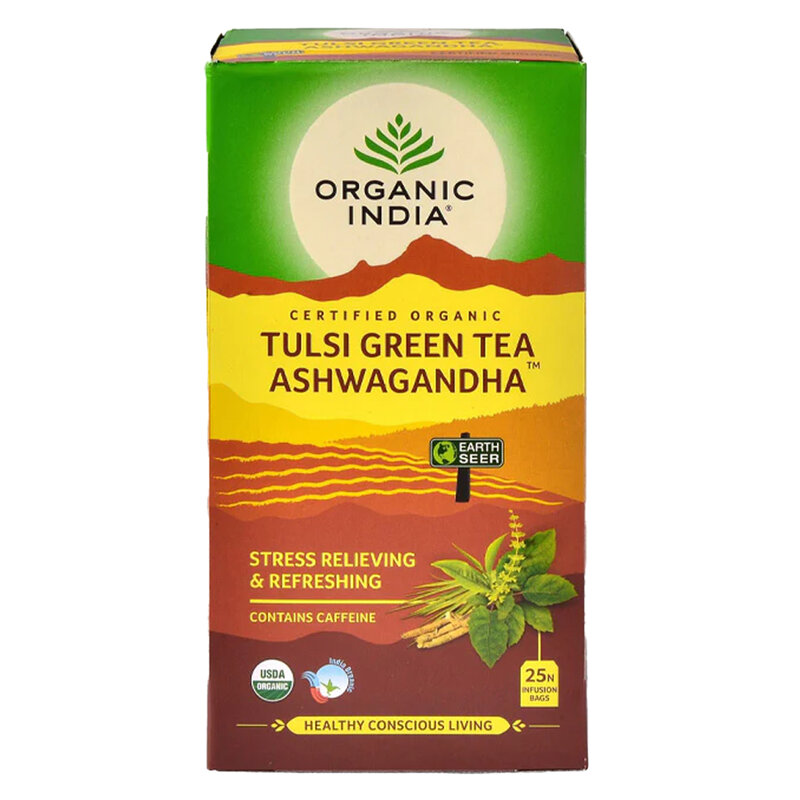 Tulsi Green Tea Ashwagandha Tea 