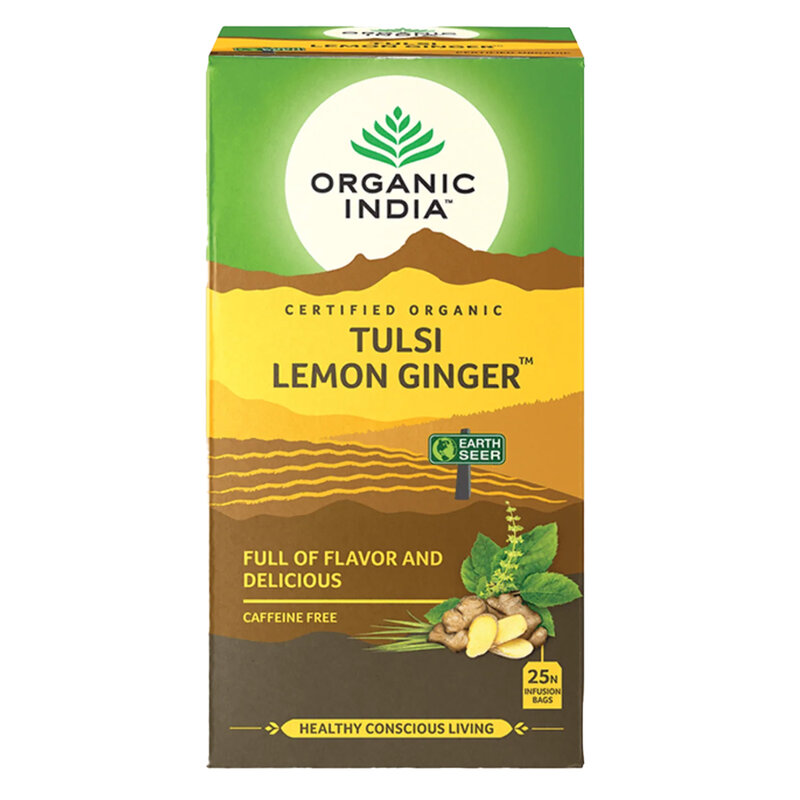 Tulsi Lemon Ginger Tea 