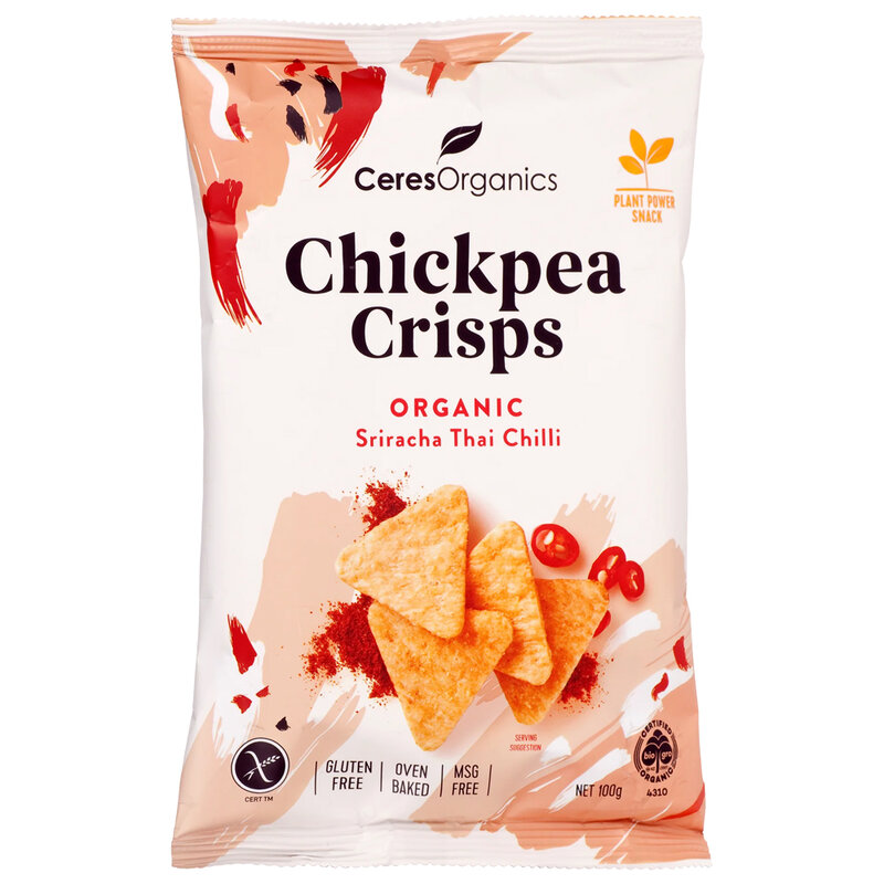 Chickpea Crisps Sriracha