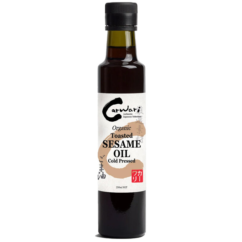 Organic Toasted White Sesame Oil Cold Pressed