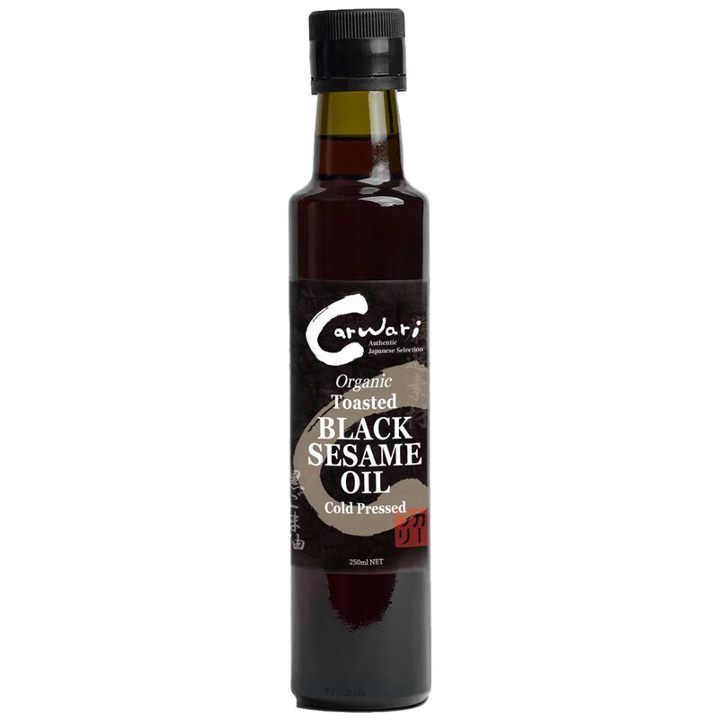 Organic Toasted Black Sesame Oil