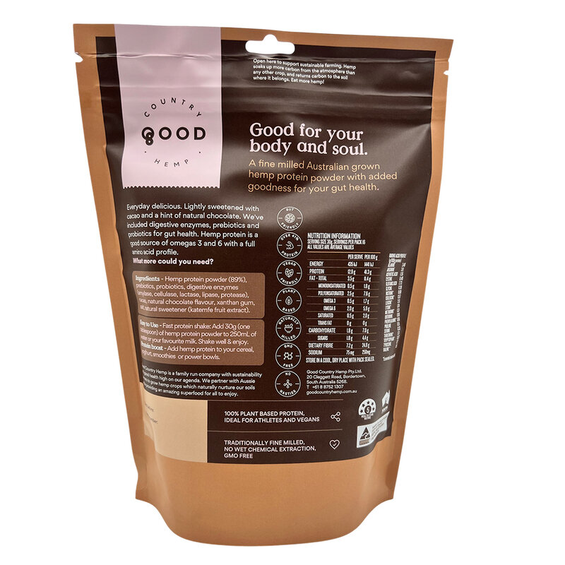 Hemp Protein Powder - Chocolate — image 2
