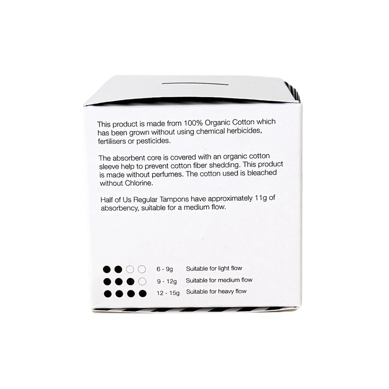 Organic Cotton Regular Tampons — image 4