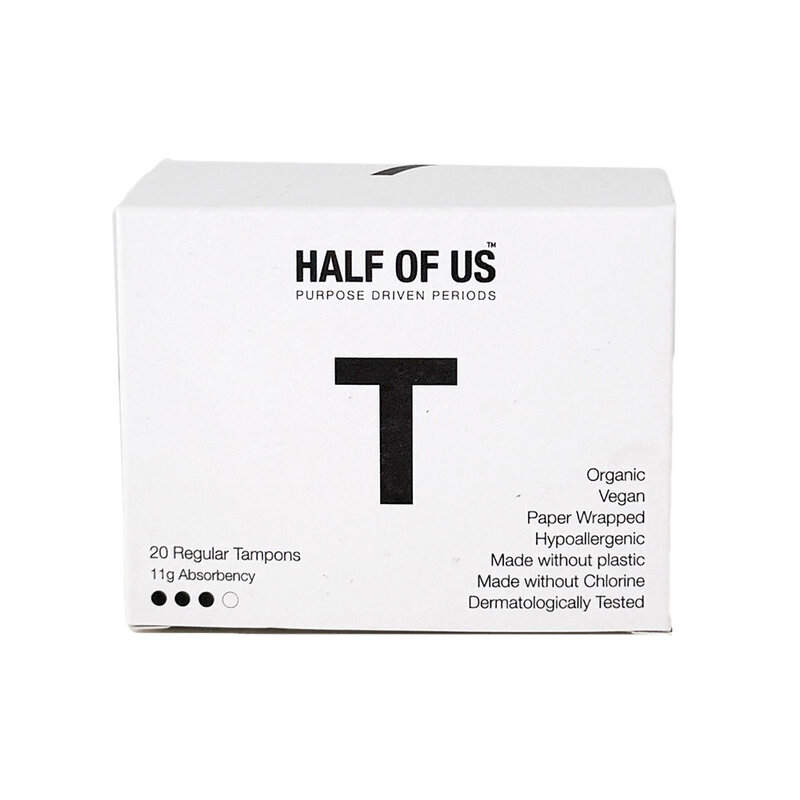 Organic Cotton Regular Tampons