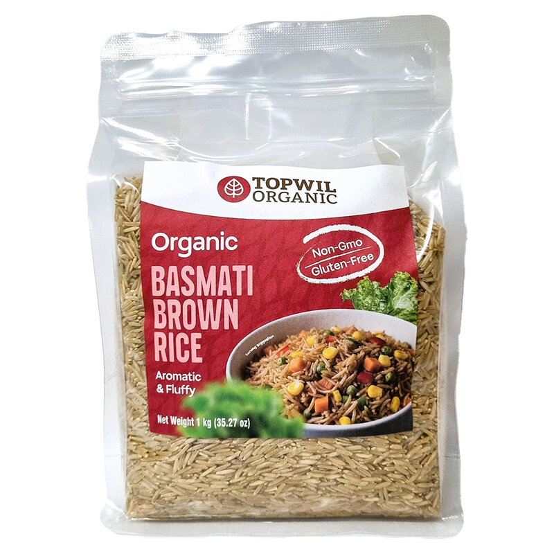 Organic Basmati Rice Brown