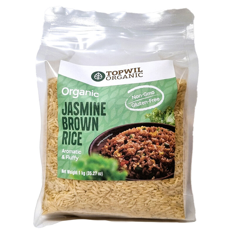 Organic Jasmine Rice Brown