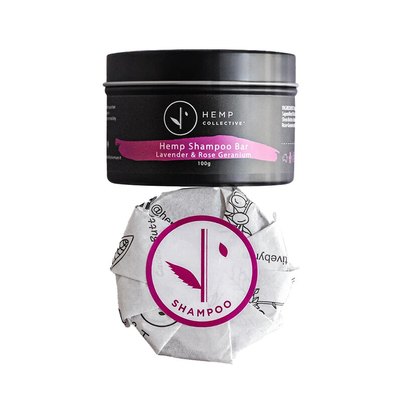Lavender & Rose Geranium Shampoo Bar