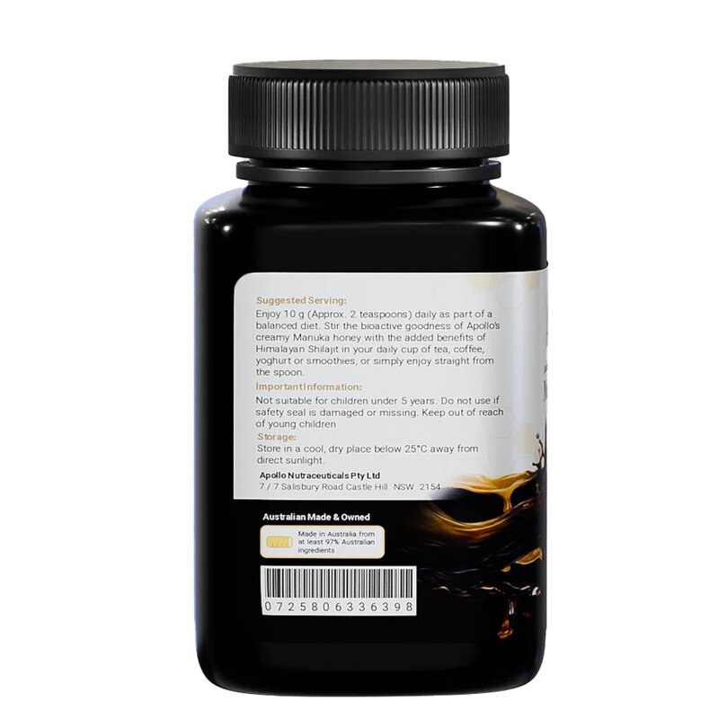 Australian Manuka Honey + Himalayan Shilajit — image 3
