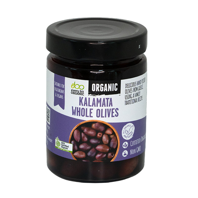 Organic Kalamata Whole Olives