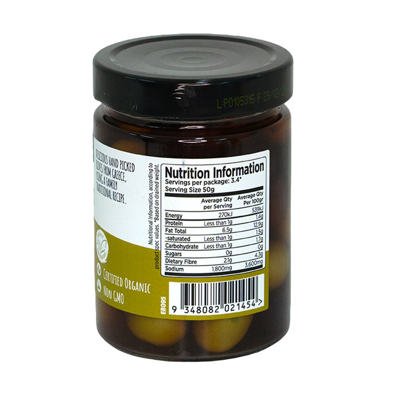 Organic Mixed Whole Olives