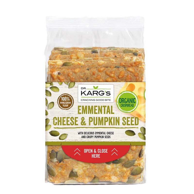 Organic Crispbread Cheese & Pumpkin Seeds